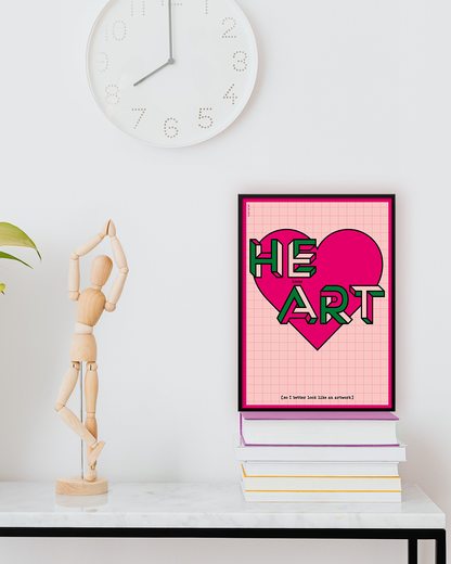 HE loves ART