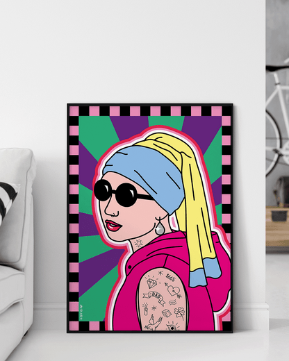 Het stoere meisje met de parel