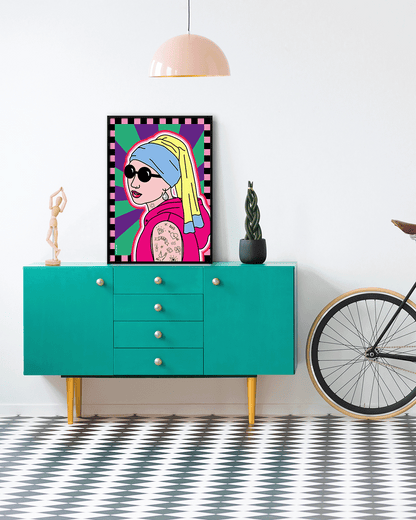 Het stoere meisje met de parel