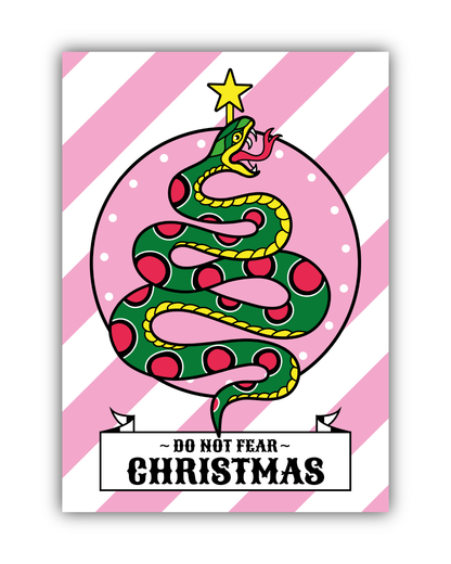 Kerstkaarten "All I want for christmas is a tattoo"