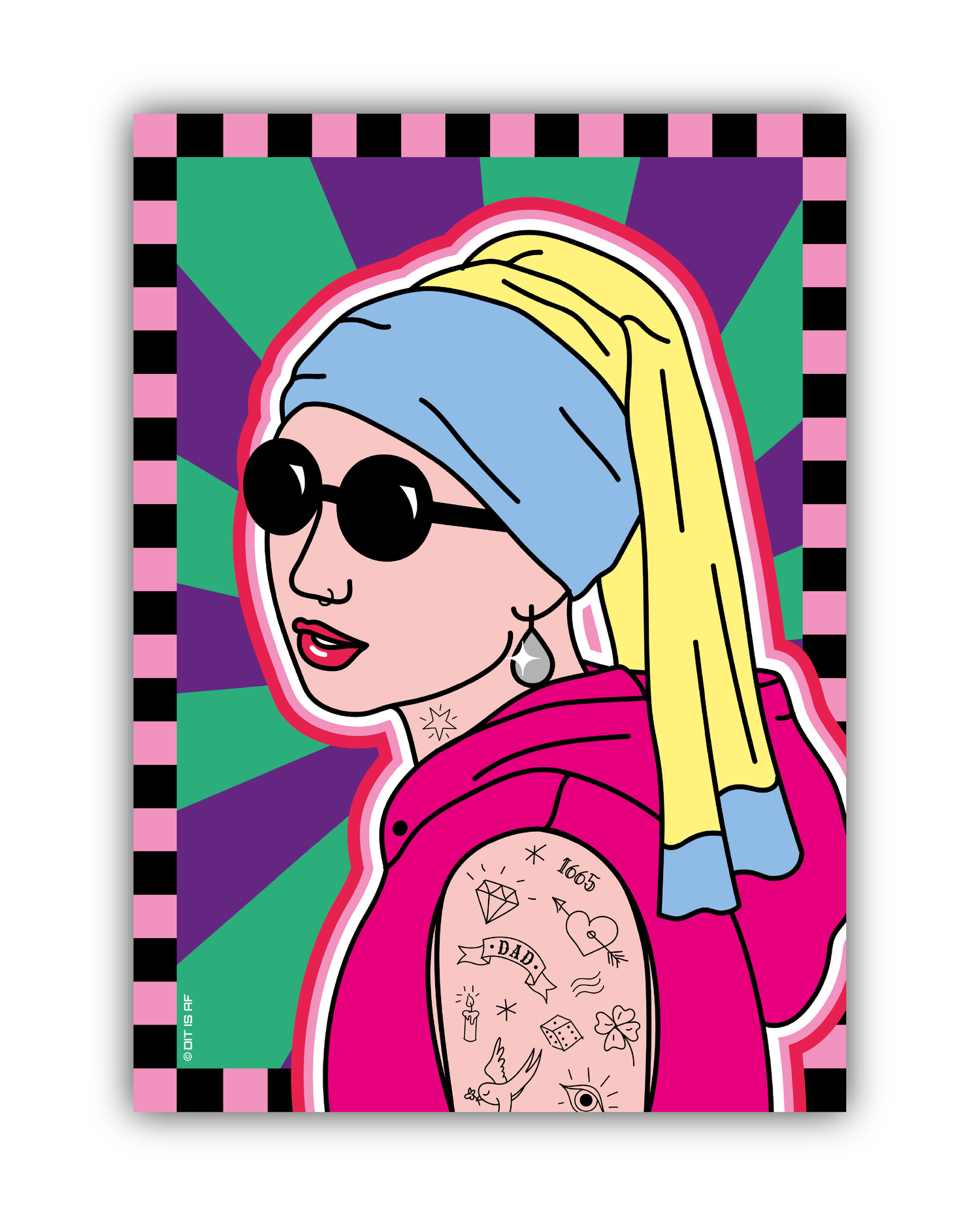 Het stoere meisje met de parel