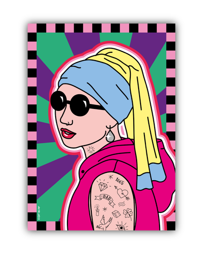 Het stoere meisje met de parel