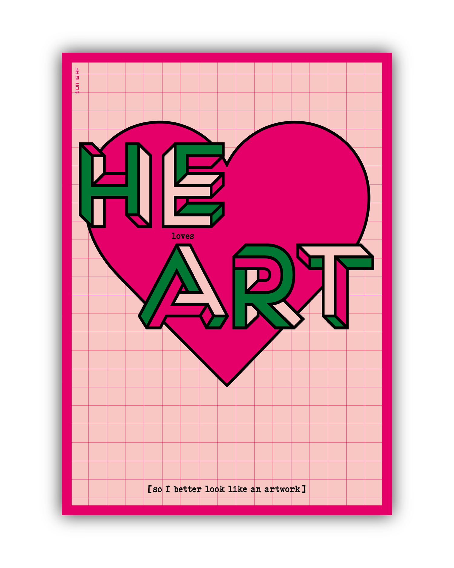 HE loves ART