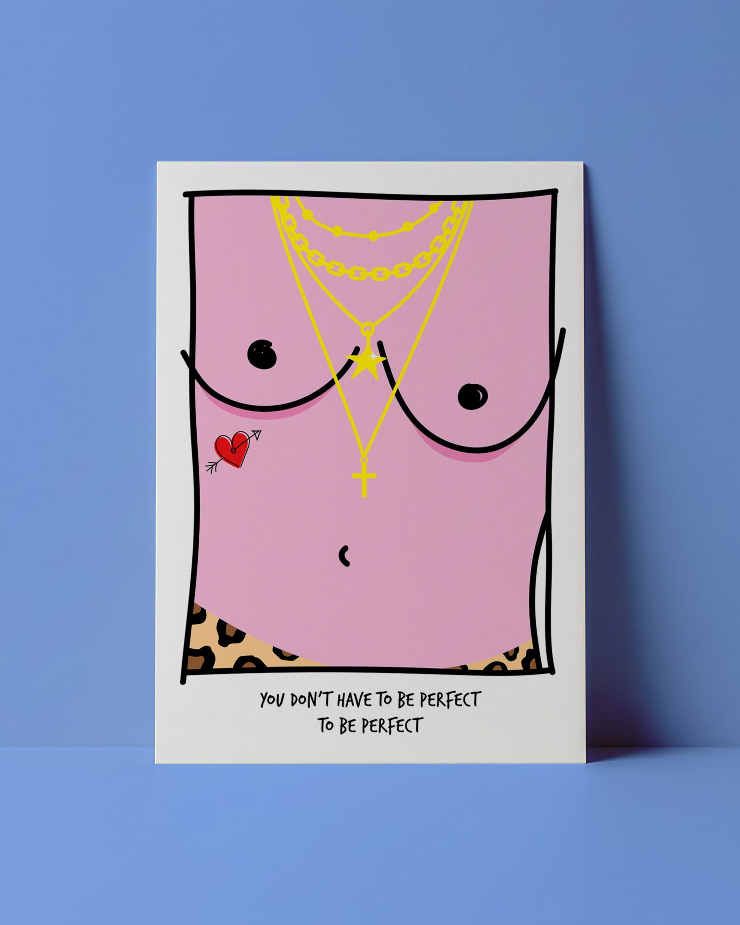 Good vibes only - set van 10 kunstkaarten