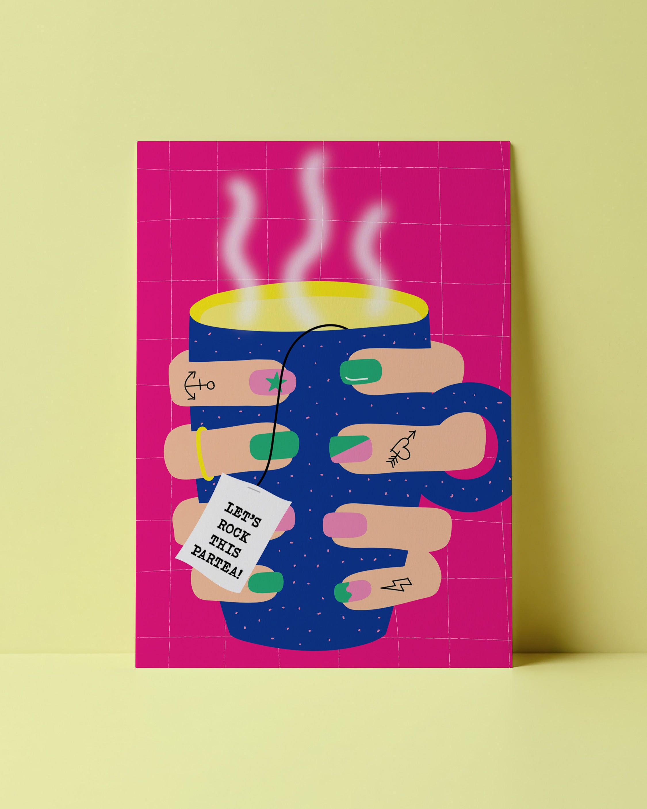 Good vibes only - set van 10 kunstkaarten