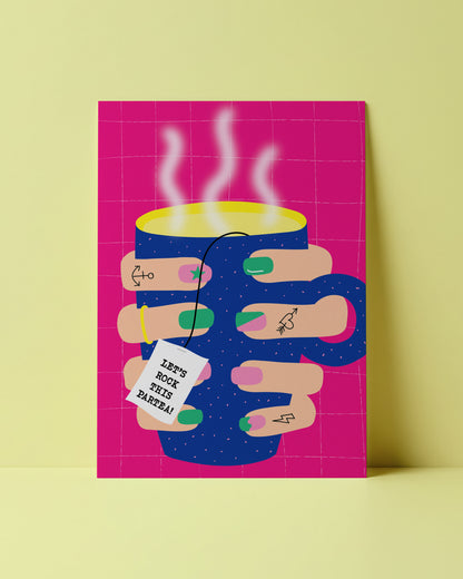 Good vibes only - set van 10 kunstkaarten